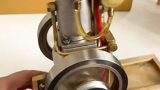 #stirling #engine #model #tank #CheeseMiser #perpetualmotion #physics #law #fun #stirlingkit pt-13.