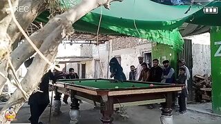 Girl Prank In Mens Snooker Club
