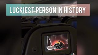 The luckiest person in history