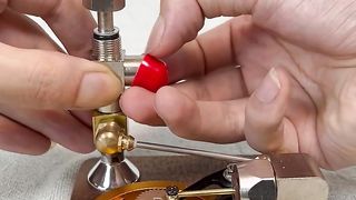 Stirling engine with adjustable speed.m