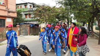 Our Little Cricket Team...!