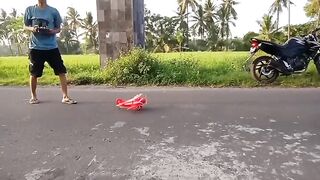 Rc Micro Bipplane Crash