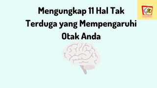 Mengungkap 11 Hal Tak Terduga yang Mempengaruhi Otak Anda