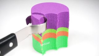 기분좋은 힐링 모래영상 . Very Satisfying and Relaxing Kinetic Sand ASMR.
