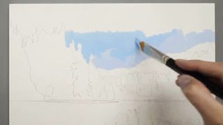 Lake Reflections Oil Painting _ Time Lapse _ Episode 175.