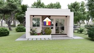 BEAUTIFUL SMALL HOUSE WITH 1 BEDROOM _ SIMPLE HOUSE DESIGN IDEA _ PINOY HOUSE DESIGN