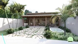 SMALL HOUSE WITH BREAKS GOOD AND BEAUTIFUL