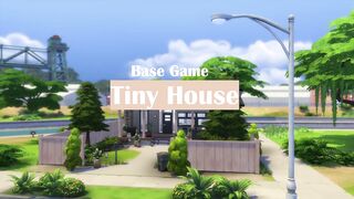 Tiny Base Game House __ The Sims 4_ Stop Motion