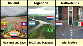 Amazing Border of different countries