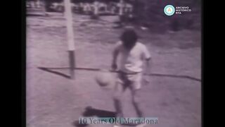 Diego Maradona Amazing Skills in Training