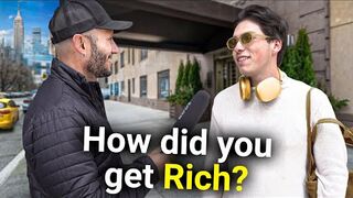 ASKING new york millionaires how to make $ 1,000,000