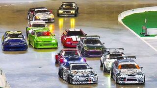 GREAT RC DRIFT CAR RACE MODELS IN PAIR COMPETITION / Modell+Technik Stuttgart 2022
