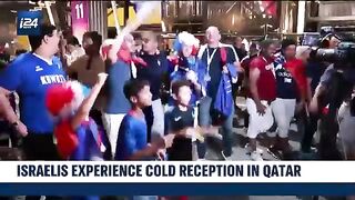 Israelis experience cold reception in Qatar