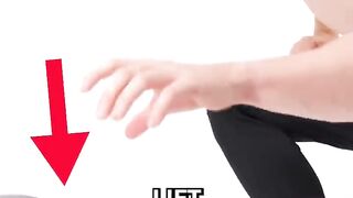 The Dumbbell only 1 person could lift.