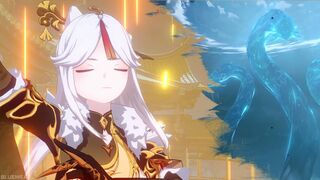 Ningguang Epic Scene | Osial Overlord of the Vortex Cutscene Genshin Impact