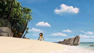 Madagascar | On The Beach Scene - Movie Clip | Dreamworks Madagascar