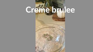 Creme brulee