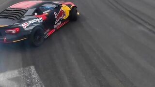 Drone Mengejar Mobil Red Bull Drift - FPV Drone.mp4