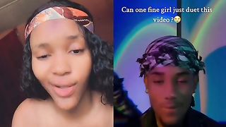 Dueting TikTok