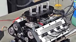 File name 1_4 SCALE MINI V8 ENGINE SOUNDS AMAZING!.