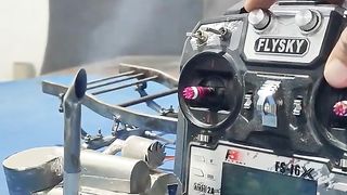 Powerful engine of mini car and jeep.