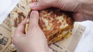 Chicken Fajita crepes