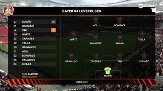 2023/24 Europa League | 21/09/2023 | Bayer Leverkusen - BK Häcken  4:0
