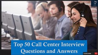 Call Center Interview | Top 50 Q&A | For Fresh & Experienced Candidates