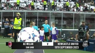 AC Milan 0 Newcastle United 0 _ UEFA Champions League Highlights(