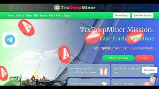 How To Make Money TrxDeepminer New Crypto Mining Website Free Trx Earning Site 2023 Earn Free TRX