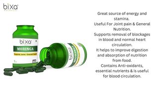 MORINGA / SHIGRU EXTRACT 60 VEG CAPSULES (450MG) 1% ALKALOIDS