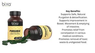 PURGIBIX 60 VEG CAPSULES (450MG) SUPPORTS SAFE, NATURAL PURGATION