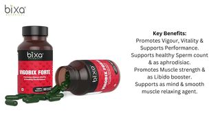 VIGOBIX FORTE 60 VEG CAPSULES (450MG) PROMOTES VIGOUR, VITALITY