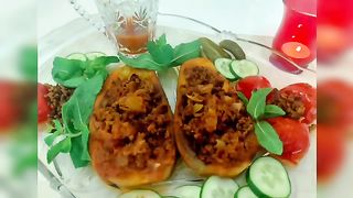 Easiest way of making juicy stuffed eggplant