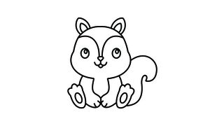 drawing a squirrel