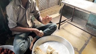 10 - Ahmedabad's Super Crispy Bansidhar Kachori Indian Street Food