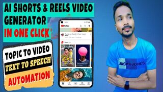 Ai Video Creator | With In 2 Minutes Convert Youtube Long Video to Short Video