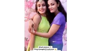 Sister duo _heart_️ @rhea_shrm @kaveripriyam_official Hi guys plz follow  - yehrishteyh