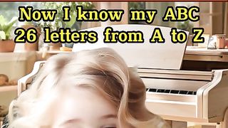 Now I know my ABC 26 letters from A to Z