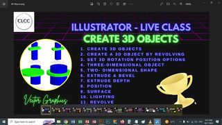 Illustrator 3D Effects - TLCC Live Class