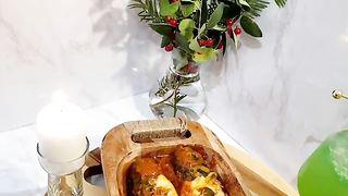Stuffed Zucchini with no meat