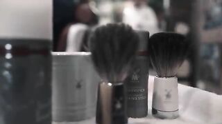 ???? ASMR BARBER - World's finest  TOWEL SHAVE