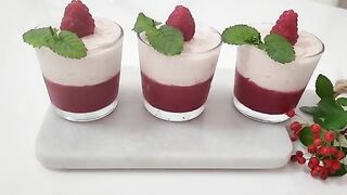 Raspberry Dessert with only 3 Ingredients