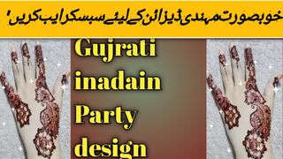 Gujrati mehndi design#hoorum886