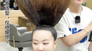 New funny hair style ????????