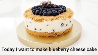 Blueberry Cheesecake quick and easy