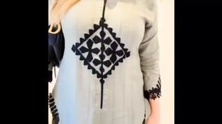 Stylish party wear dress new collection Zeenat naat