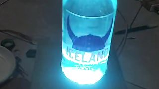 Modif lampun dalam Botol