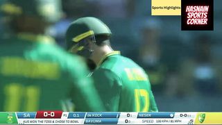 South Africa vs Australia 5th ODI Highlights