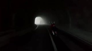 Riding a bike